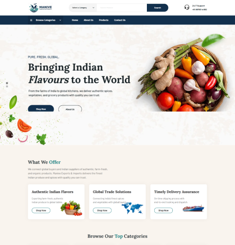 Manive Exports Imports